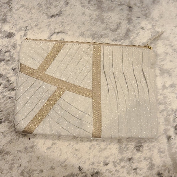 Miss Albright shimmer fabric clutch - Picture 2 of 6